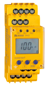 Monitorizarea rezistentei de izolatie - Circuite de control si auxiliare - ISOMETER iso415R