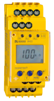 Monitorizarea rezistentei de izolatie - Aplicatii speciale - Generatoare mobile - ISOMETER® IR423