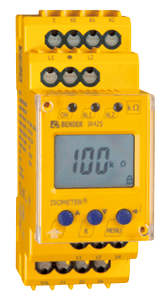Monitorizarea rezistentei de izolatie - Circuite de control si auxiliare - ISOMETER® IR425-D4