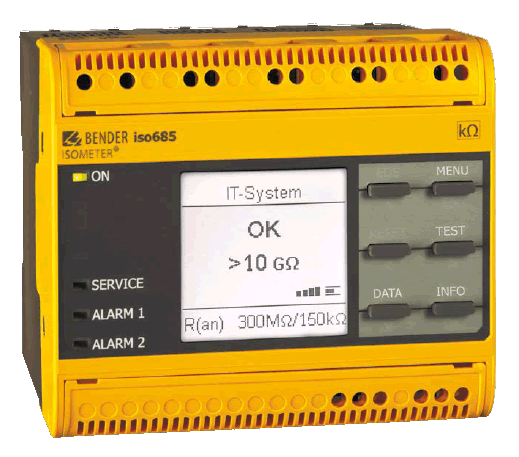 Monitorizarea rezistentei de izolatie - Aplicatii speciale - ISOMETER® isoHR685W