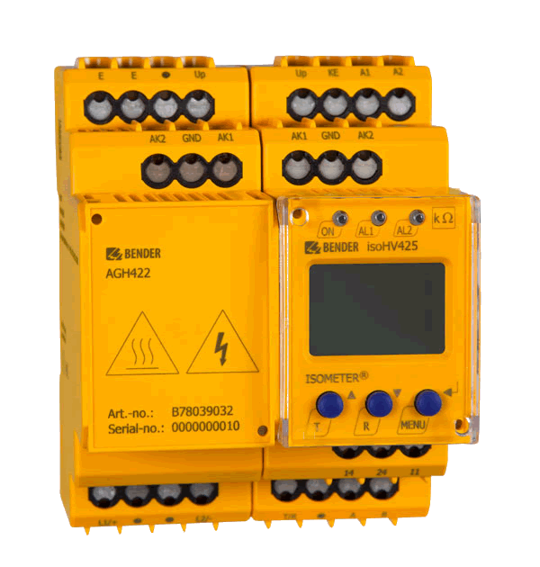 Monitorizarea rezistentei de izolatie - Aplicatii speciale - ISOMETER® isoHV425 cu AGH422