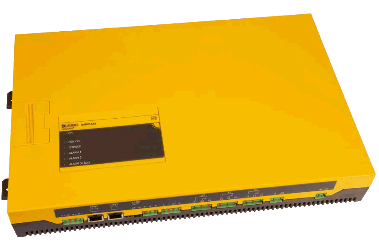 Monitorizarea rezistentei de izolatie - Aplicatii speciale - Aplicatii fotovoltaice - ISOMETER® isoPV1685RTU/isoPV1685P