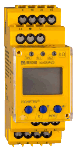 Monitorizarea rezistentei de izolatie - Aplicatii speciale - ISOMETER® isoUG425