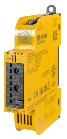 Monitorizarea curentilor reziduali - Relee de monitorizare - RCM (curenti de tip A) - LINETRAXX® MRCD410R
