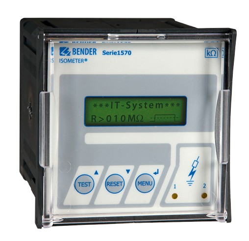 Monitorizarea rezistentei de izolatie - Circuite principale - ISOMETER® IR1570 / IR1575 Monitorizarea rezistentei de izolatie - Circuite de principale - ISOMETER® IR1570 / IR1575